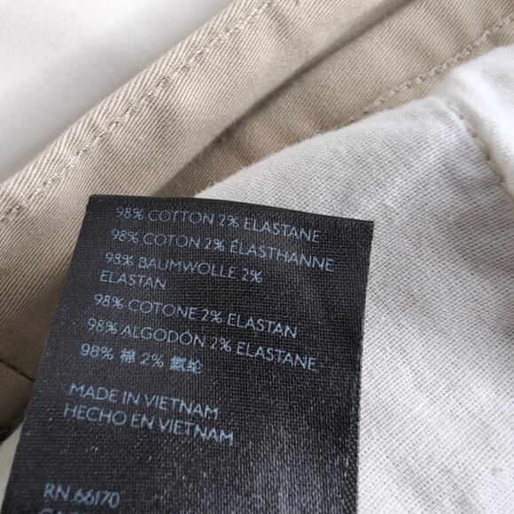 Urban Outfitters BDG Women's Beige Loose Boyfriend Chino/Khakis Wide Leg, Size 4 - Picture 6 of 9